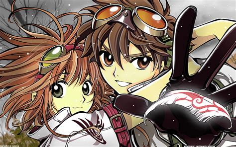 Hd Wallpaper Chronicle Feathers Goggles Reservoir Sakura Syaoran