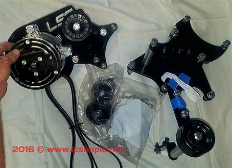 Ls Conversion Brackets Lssimplegen Accessory Kit Using Ls Truck