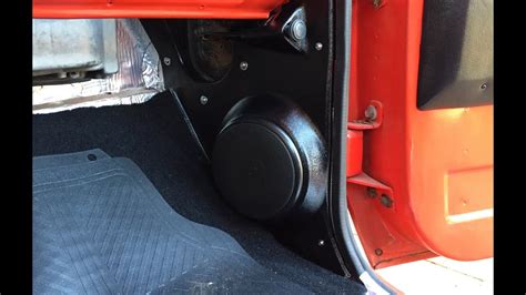 Part Chevy C Kick Panel Speakers Install Squarebody