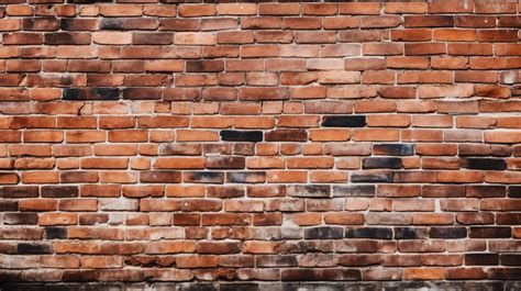 Textured Background Vibrant Red Brick Wall Surface Brick Wall Brick