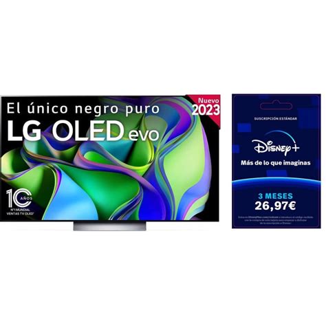 LG OLED55C34LA 55 OLED Evo UltraHD 4K HDR10 Regalo Disney 3 Meses