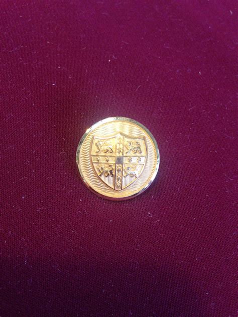 Cambridge Uni Buttons Masons Military Badge And Button