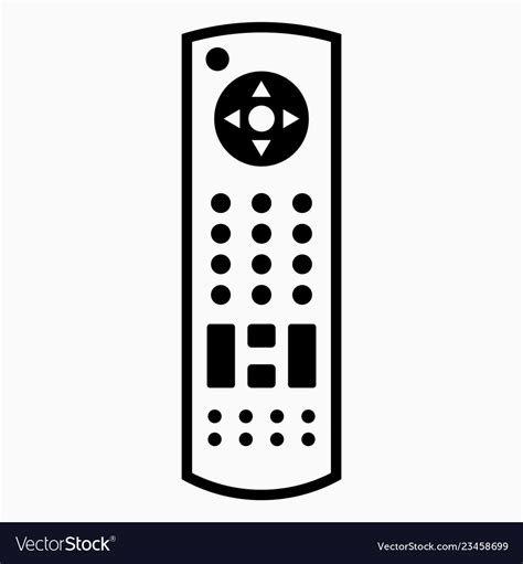 Remote Icon Royalty Free Vector Image Vectorstock