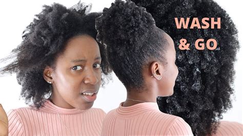 How To Wash Go On 4C 4B Natural Hair YouTube