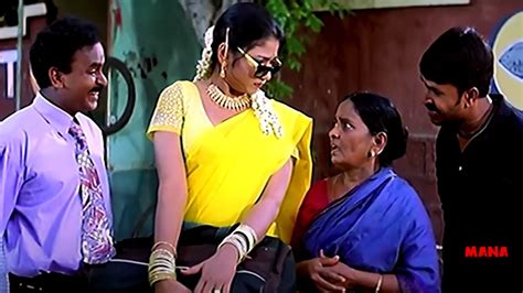 Venu Madhav And Pawala Syamala Comedy Scene Telugu Scenes Mana