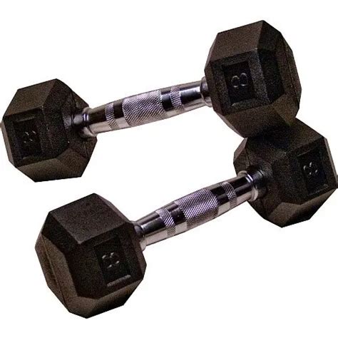 Par De Mancuernas Hexagonales De Lbs Import Fitness