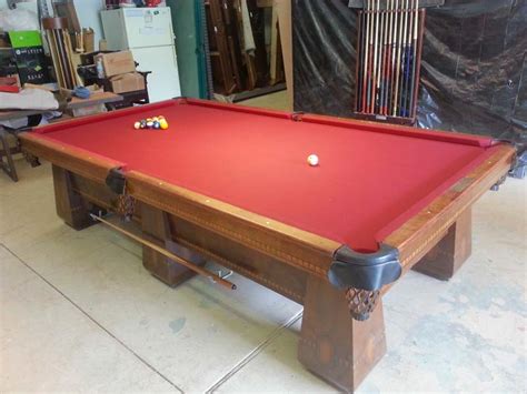 Antique Brunswick Billiard Tables For Sale