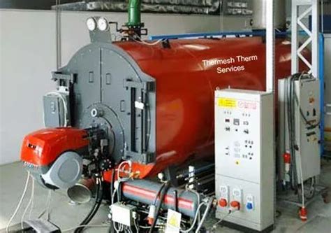 Oil Gas Fired Horizontal Hot Water Boiler Working Pressure Kg