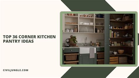 Top Corner Kitchen Pantry Ideas