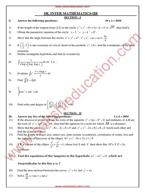 Sr Inter Mathematics Iib X Y X Y K X Y X Y A X Y Ax Ay Pdf Ellipse Teaching Mathematics