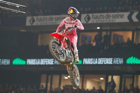 Team Honda HRC Rules Paris Supercross