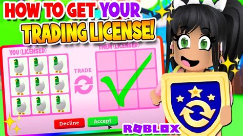 IT S HERE HOW To Get Your TRADING LICENSE In ADOPT ME ROBLOX UPDATE