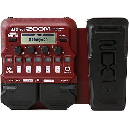 Amazon.com: Zoom G1X FOUR Guitar Multi-Effects Processor with ...