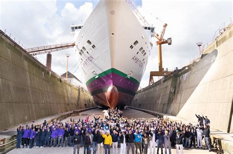 Ambassador Cruise Line’s Ambition Completes Dry Dock Crew Center