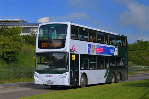 SN09CBX First Kernow 38208 Alexander Dennis Enviro 500 Flickr