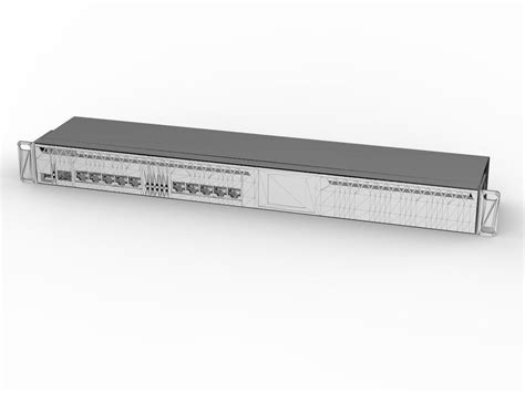 Mikrotik Routerboard Rb Uias Rm Rackmount Router D Model Cgtrader