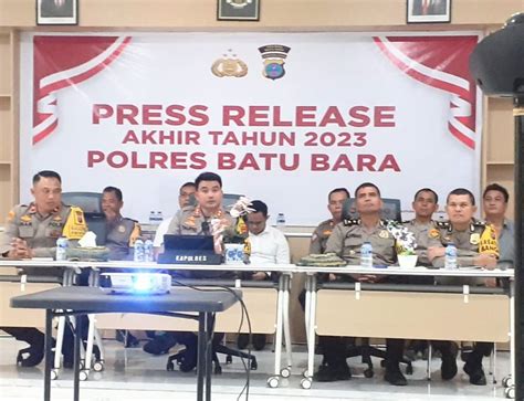 Refleksi Akhir Tahun Kejahatan Di Batu Bara Naik 6 Persen Lakalantas