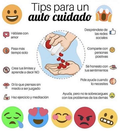 Tips Para El Autocuidado Psicologa Emocional Consejos De Vida