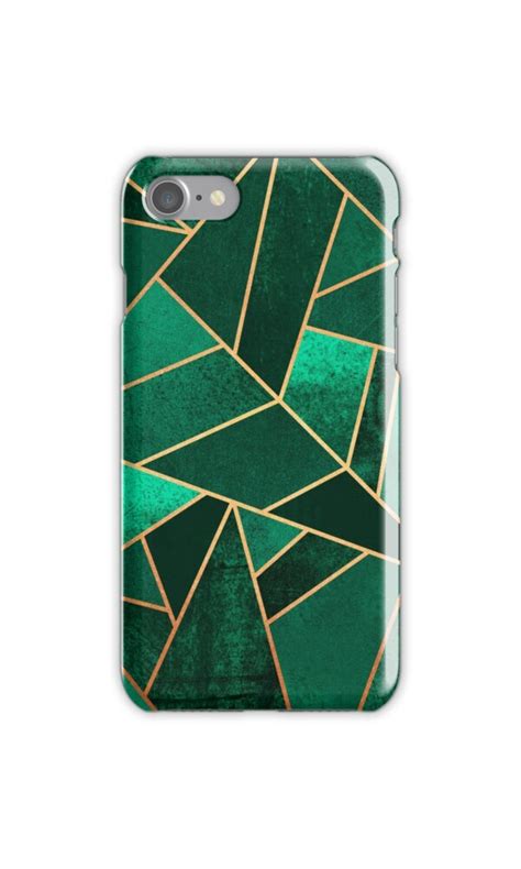 Emerald And Copper Iphone Cases And Skins By Elisabeth Fredriksson Redbubble