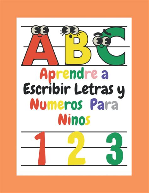 Buy Aprender A Escribir Letras Y Números Para Niños Libro De Actividades Preescolar En Español