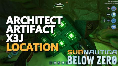 Architect Artifact X3j Subnautica Below Zero Location Youtube