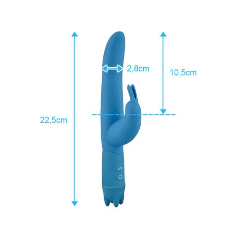 Vibrador Duplo Motor em Silicone 10 Vibrações Vibe O Rabbit