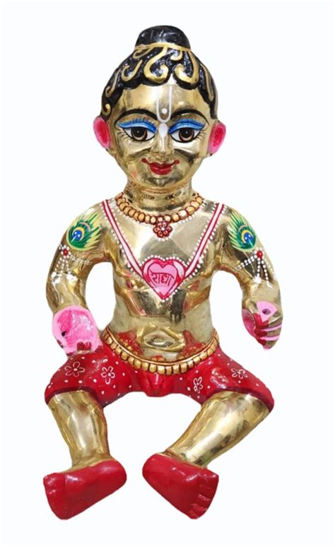 Brass Laddu Gopal Statue Home At Rs Kg In Mathura Id