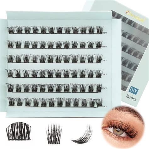 Diy Extension De Cils Volume D Curl Cluster Lashes Faux Cils Cluster