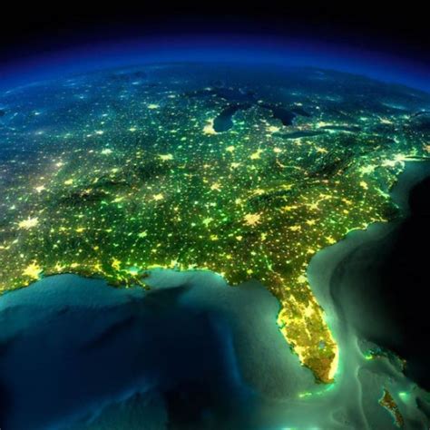 23 Stunning 3d Photographs Reveal Night Beauty Of Earth From Space