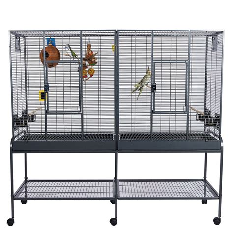 Rainforest Double Flight Bird Cage - Everyday Pet Cages