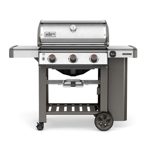 Weber Spirit E 330 3 Burner Liquid Propane Gas Grill In Black With