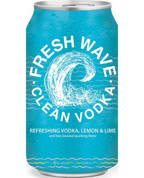 Fresh Wave Vodka 10pk Cans Premixed Vodka Waipu Liquor Centre