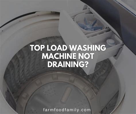 11 Reasons Why Washing Machine Not Draining And How To Fix