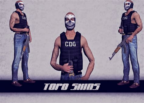 Topo Skins ★sicario Cartel Del Golfo V2 Sicario No11★