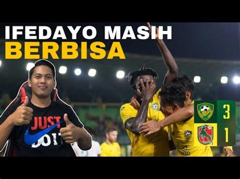 KEDAH 3 1 KELANTAN UTD IFEDAYO DAH TUNJUK TARING YouTube