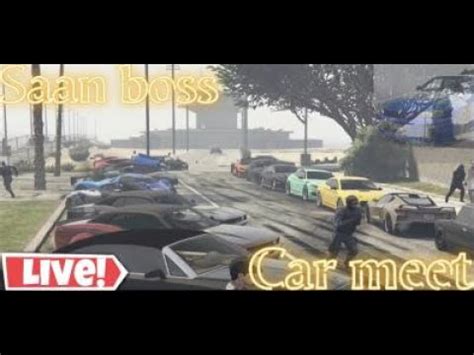 Gta Online Any Clean Car Meet Live Ps Ps Cruise Highway Pulls