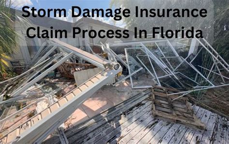 Storm Damage Insurance Claim Process In Florida