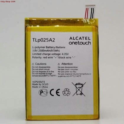 Acumulator Alcatel TLp025A1 A2 2500mAH Original Swap Okazii Ro