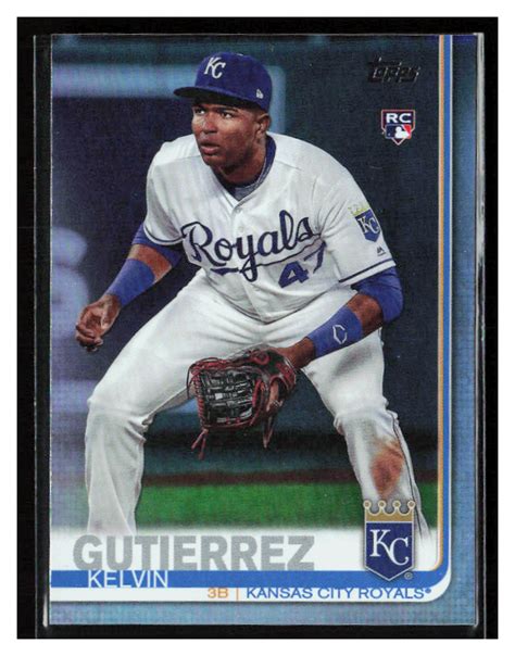 Topps Update Rainbow Foil Us Kelvin Gutierrez Rc Ebay