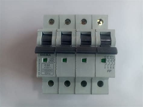 AC MCB 32 4 Pole Sigma At Rs 200 Piece Mcb Switch In Ludhiana