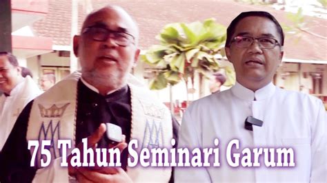 Tahun Seminari St Vinsensius A Paulo Garum Syukur Dan Harapan