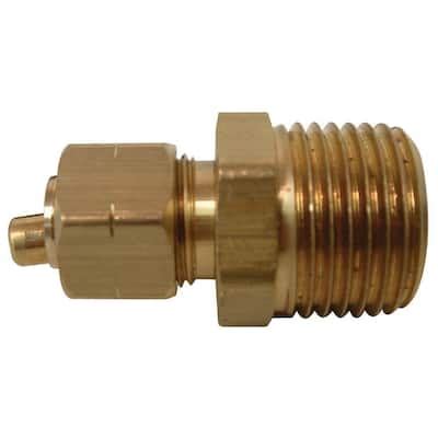 Everbilt In Od Compression X In Mip Degree Brass Elbow