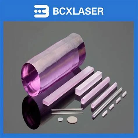 3 65 7 165 8X185 Manufacture Price Nd YAG Laser Crystal Rod For Solid