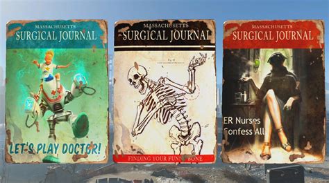 Massachusetts Surgical Journal Magazine Locations Fallout 4