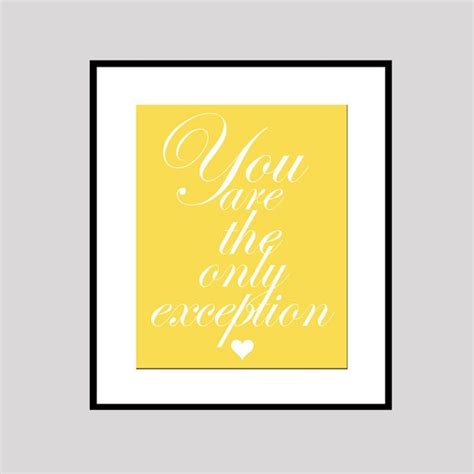 O Que Significa You Are The Only Exception