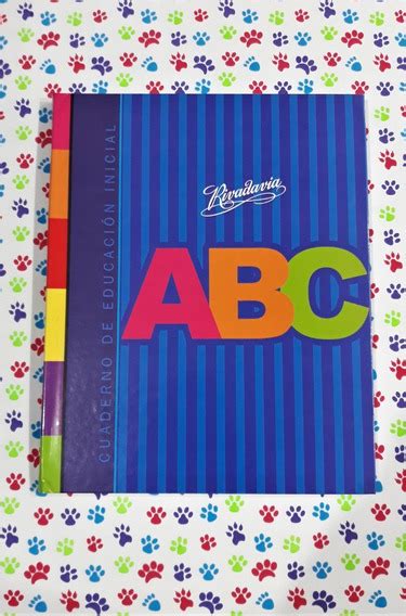 Cuaderno Abc Para Nivel Inicial Jardin Pre Escolar Pack X 5