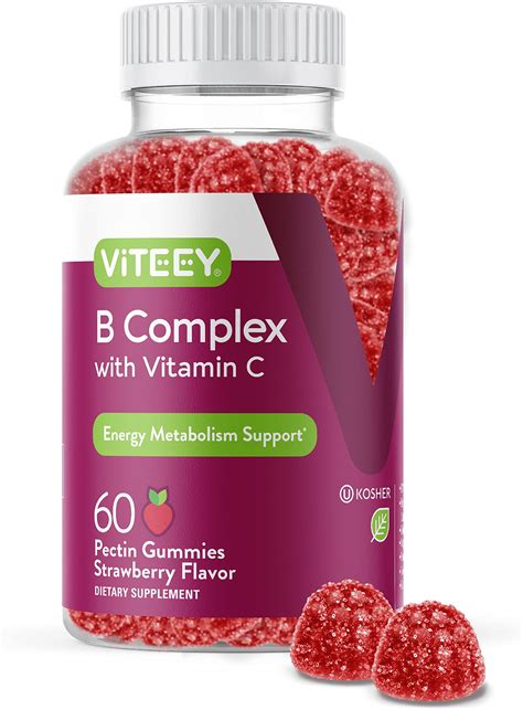 New Age Vitamin B Complex Gummies With Vitamin B3 B5 B6 B7 B9 And B12 With