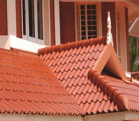 Profile Color Coated Mangalore Clay Roofing Services Dimensions X