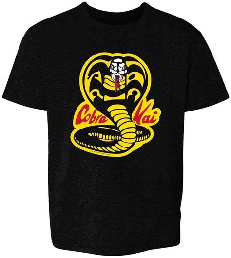 Cobra Kai Karate Kid Dojo Retro Martial Arts Youth Kids T Shirt Amazon