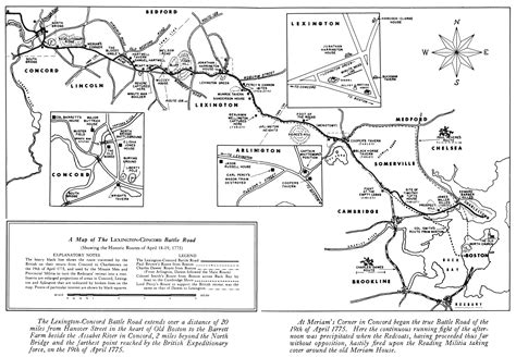 Battles of Lexington and Concord, April 19, 1775